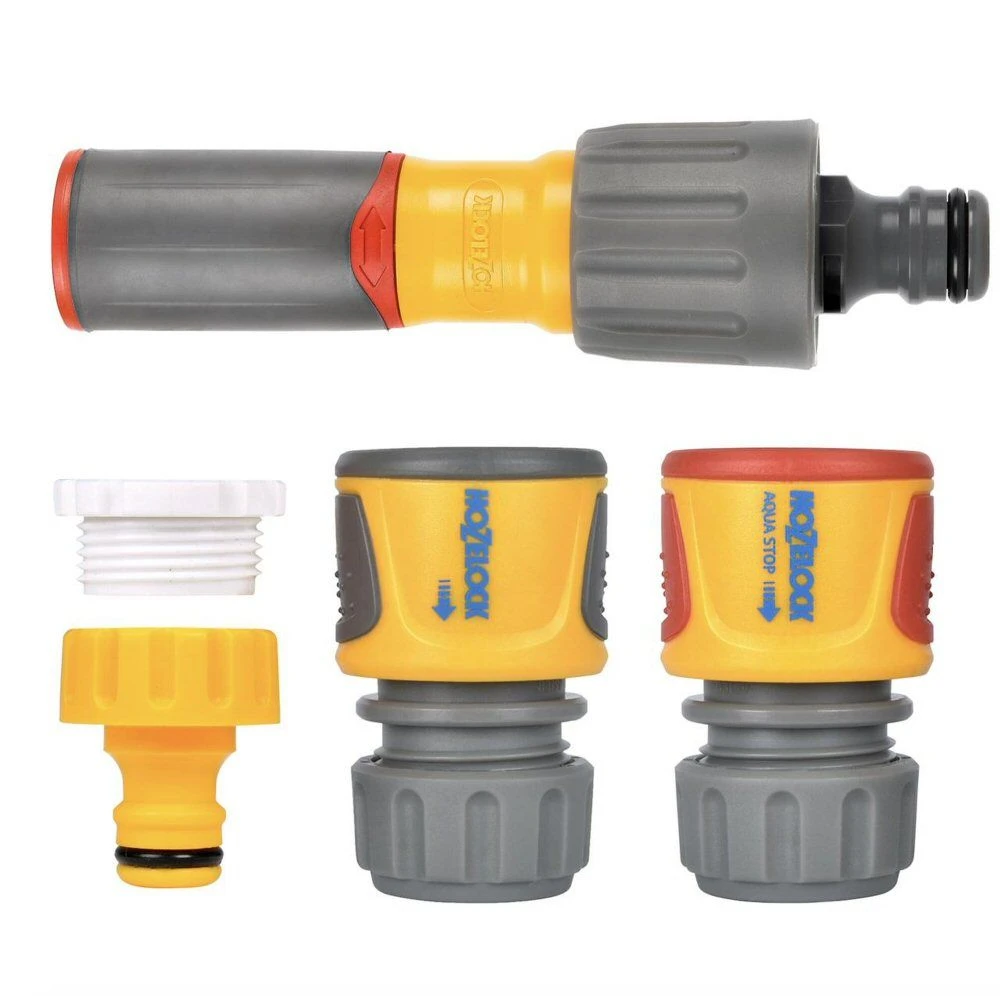 Hozelock 3-in-1 Nozzle Plus & Fittings Starter Set 1 Hozelock 3-in-1 Nozzle Plus & Fittings Starter Set