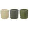 Woodlodge 30cm Conical Glazed Pot (Choice Of 3)