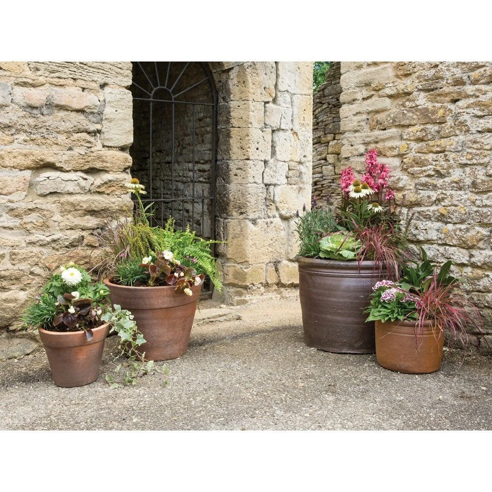 Woodlodge 22cm Thai Salt Glazed Pot 2 Woodlodge 22cm Thai Salt Glazed Pot - Image 2