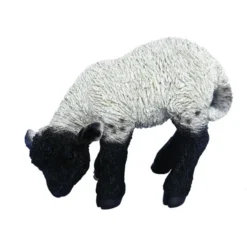 Vivid Arts 31cm Black / White Standing Lamb - XRL-BLLB-D