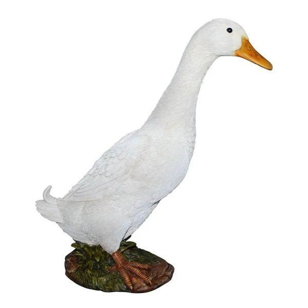 Vivid Arts 32cm White Standing Duck - XRL-WSDK-B 1 Vivid Arts 32cm White Standing Duck - XRL-WSDK-B