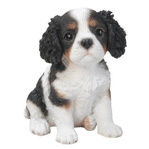 Vivid Arts 16cm Pet Pals Tricolour King Charles Puppy 1 Vivid Arts 16cm Pet Pals Tricolour King Charles Puppy